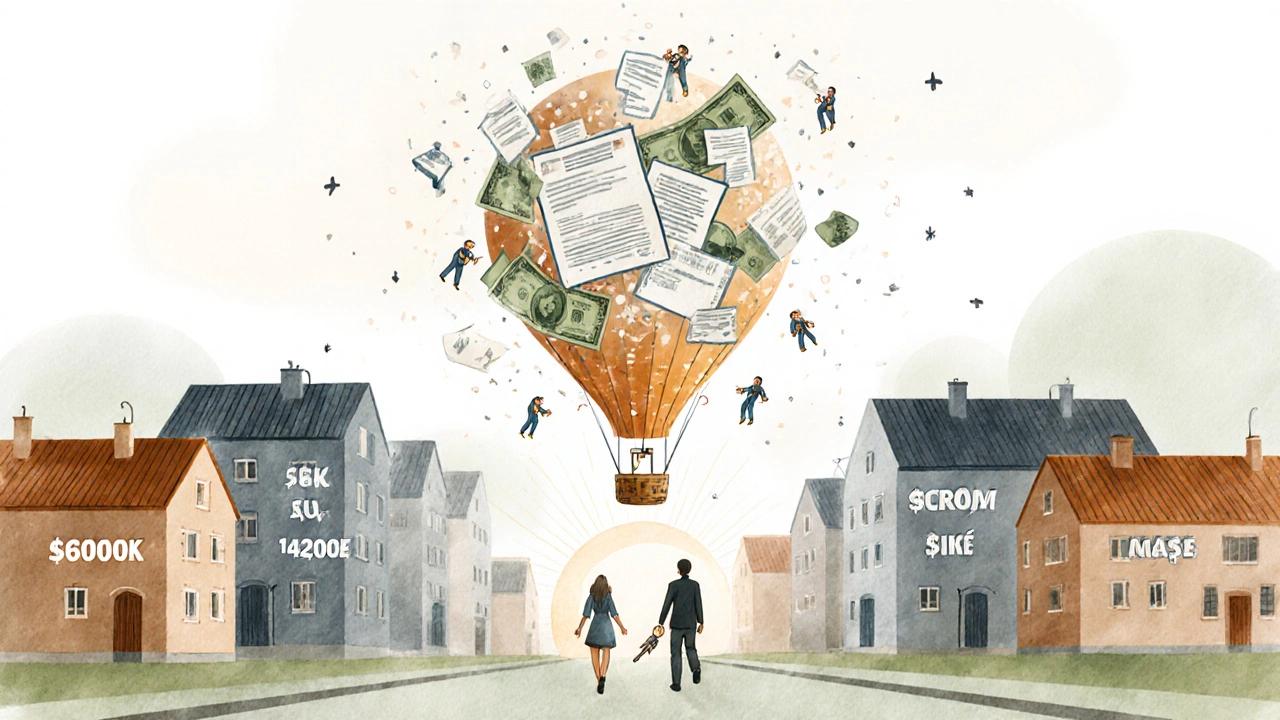 Balón se praská nad českým městem, lidé padají jako sníh, zatímco nová generace jde k slunci.