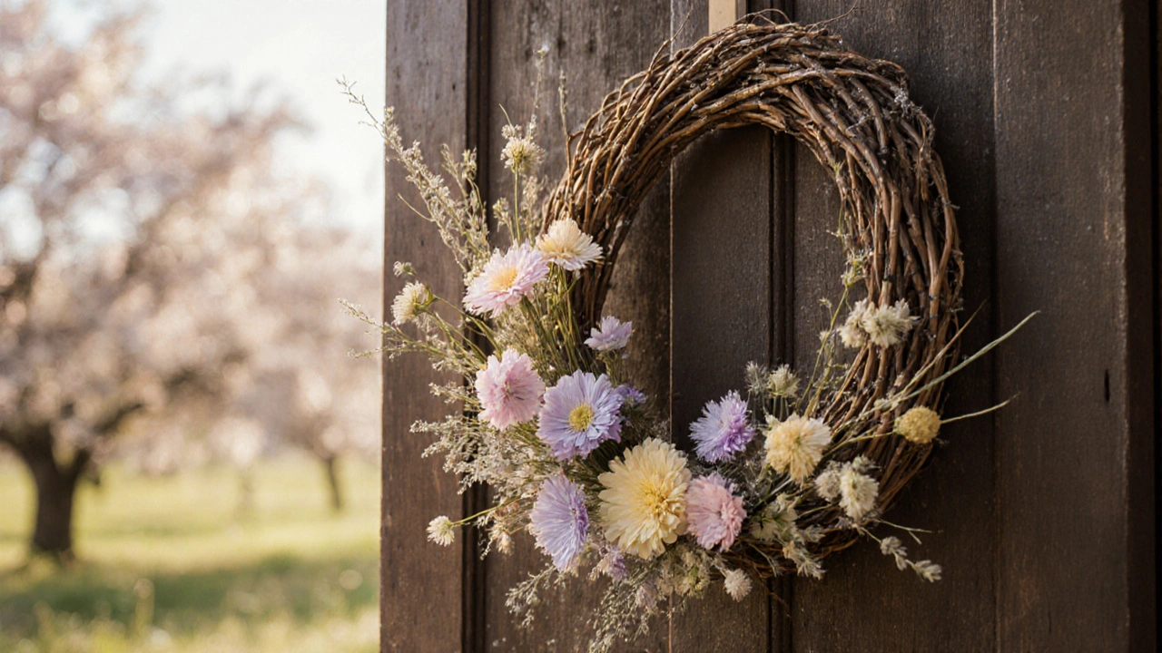 Sezónní věnce na dveře: jaro, léto, zima - jak je dělat, co použít a proč to stojí za čas