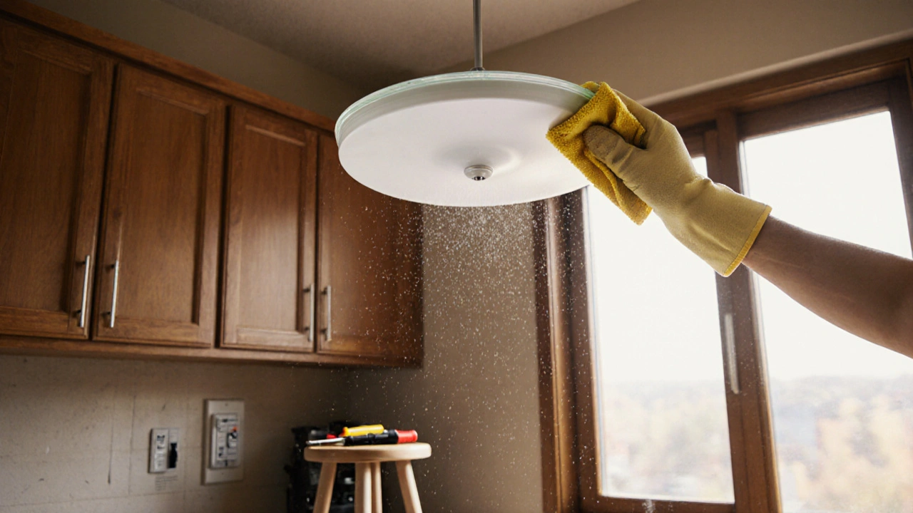 Údržba svítidel: jak čistit a vyměnit zdroje světla bez rizika