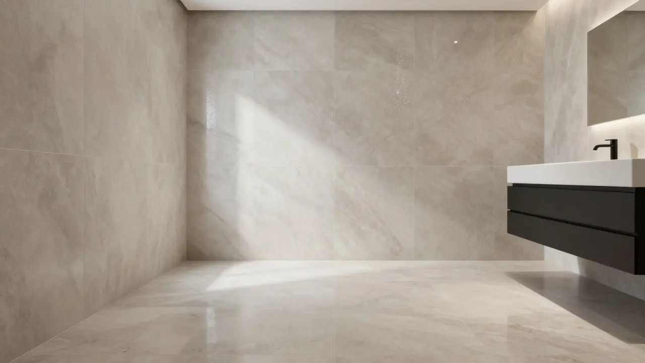 Celoplošné obklady: velkoformátové řešení pro moderní interiéry