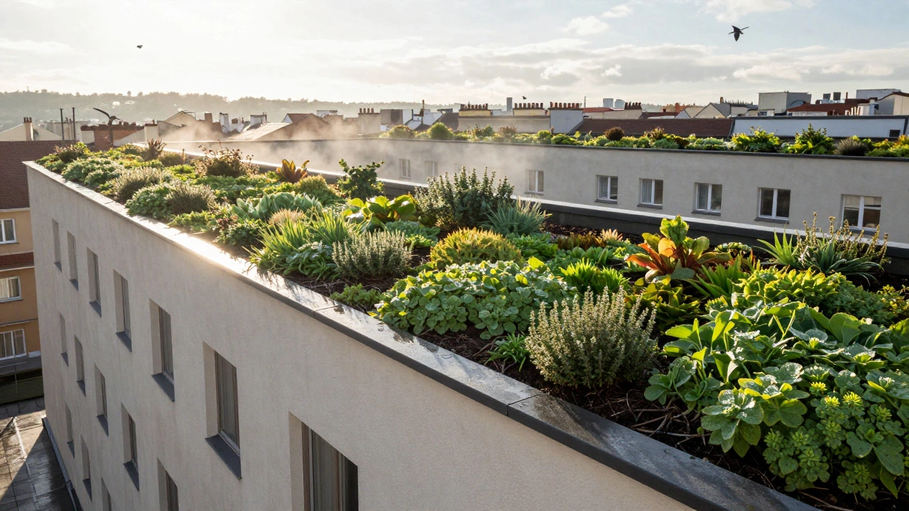 Zelené střechy a balkony: jak vytvořit drobné ekosystémy doma a ušetřit na energii