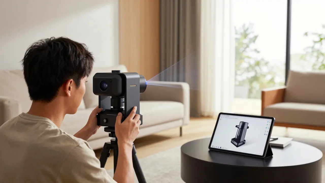 Digitální dvojče bytu: Virtuální plánování interiéru s přesností na centimetry