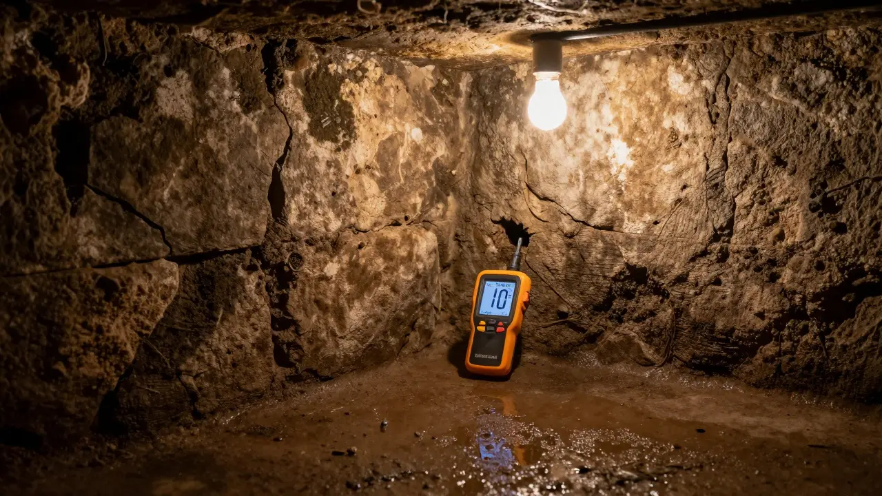 Kontrola vlhkosti ve sklepě: Jak efektivně odstranit vlhkost a předcházet plísním