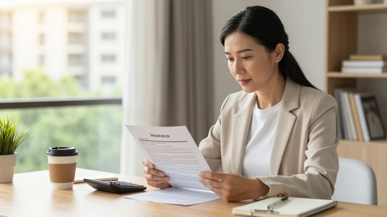 Majitel prohlíží pojistné podmínky