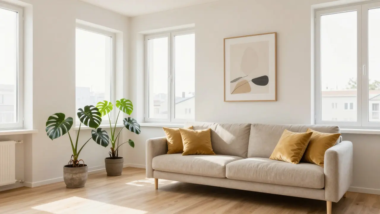 Staging v nájemním bytě: jak připravit byt k pronájmu bez vrtání a škod