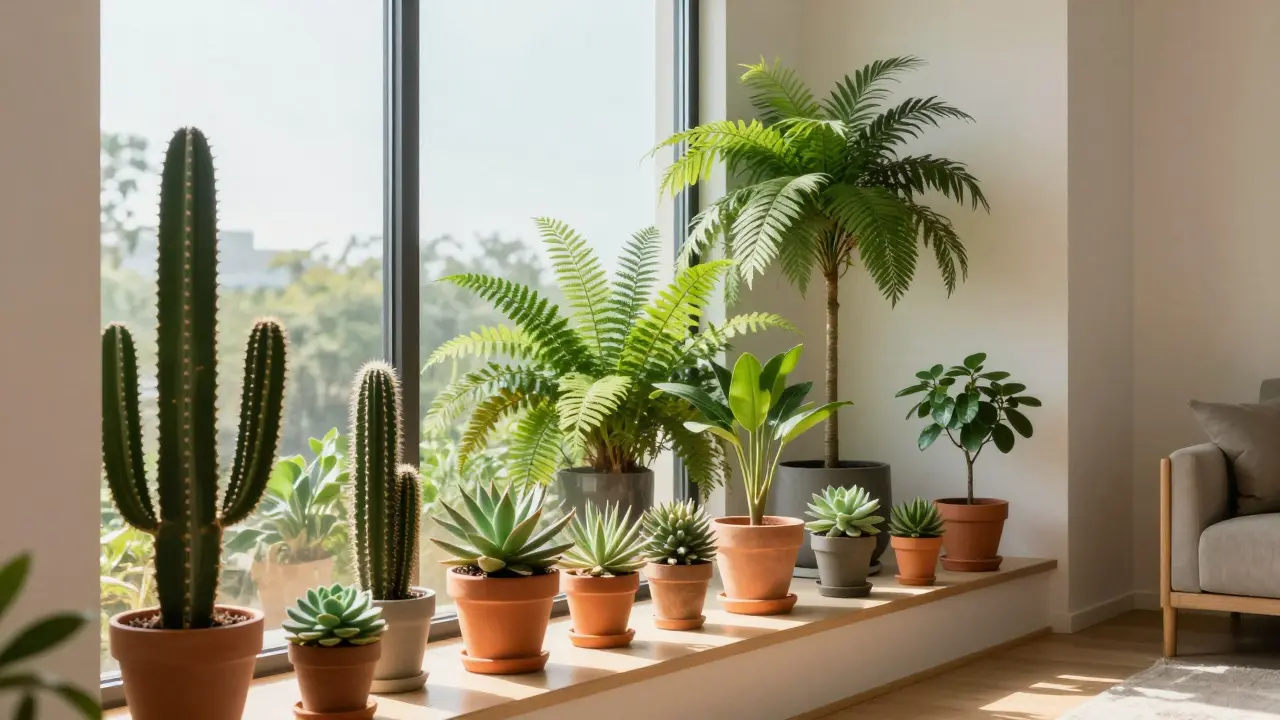 Kde v bytě rozmístit rostliny? Průvodce světlem a prouděním vzduchu