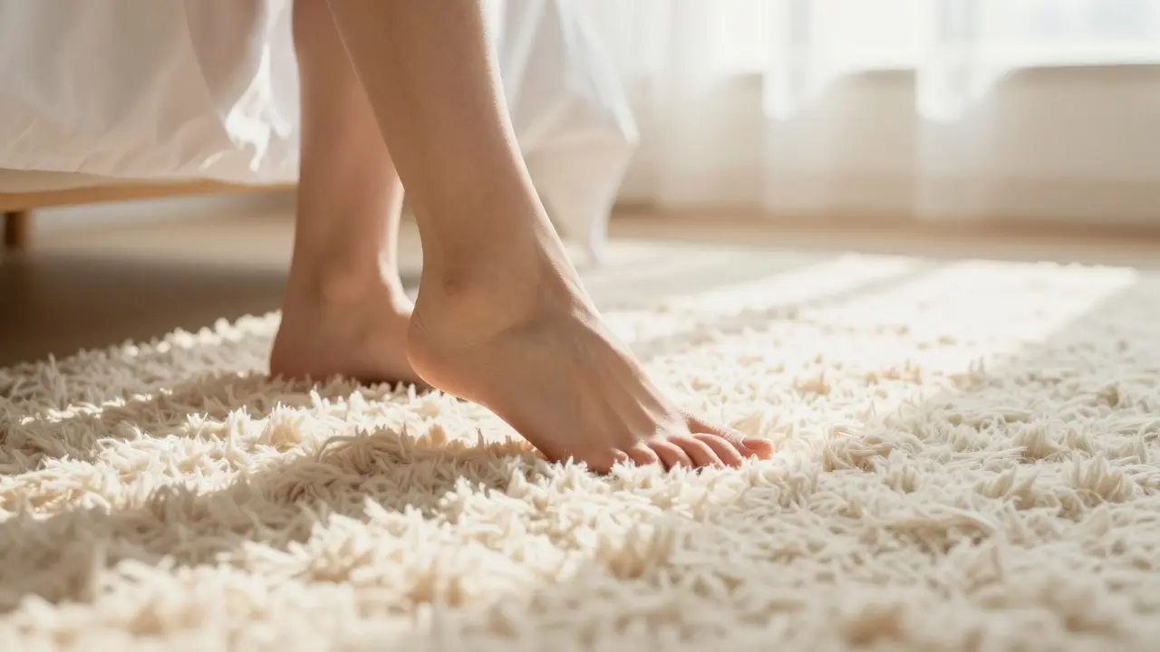 Koberce v ložnici: Jak vybrat ten nejlepší pro teplé noční došlapy
