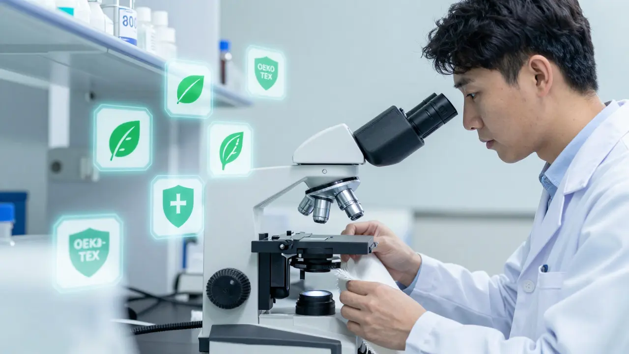 Laboratorní testování textilií pro bezpečnost a ekologickou výrobu