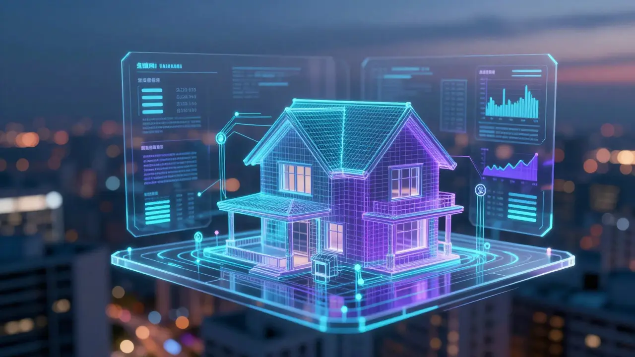 Digitální analýza modelu domu pomocí umělé inteligence