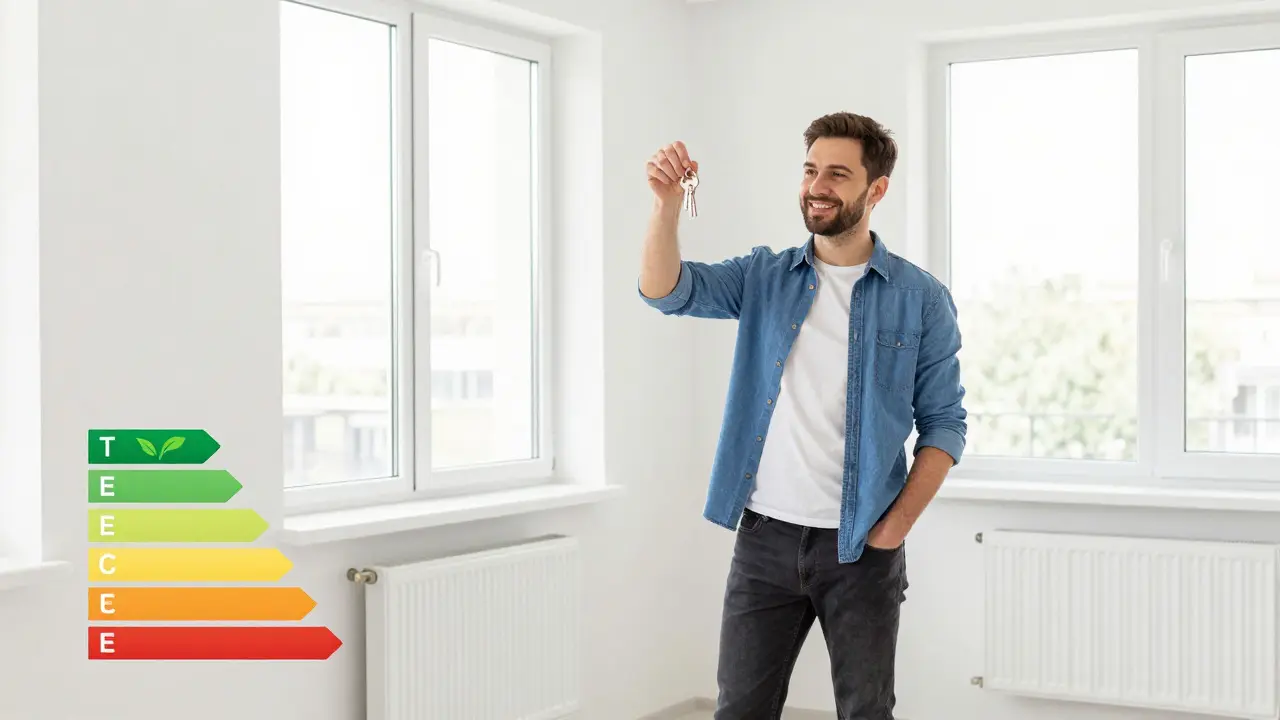 Modernizovaný byt po dokončení rekonstrukce s novými okny